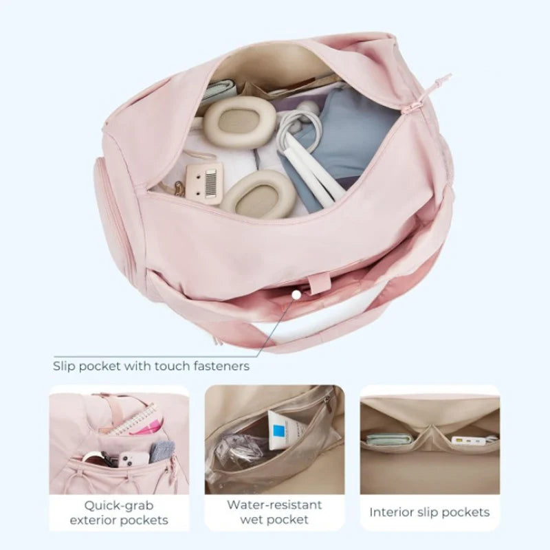 Large Capacity Women's Fitness Bag