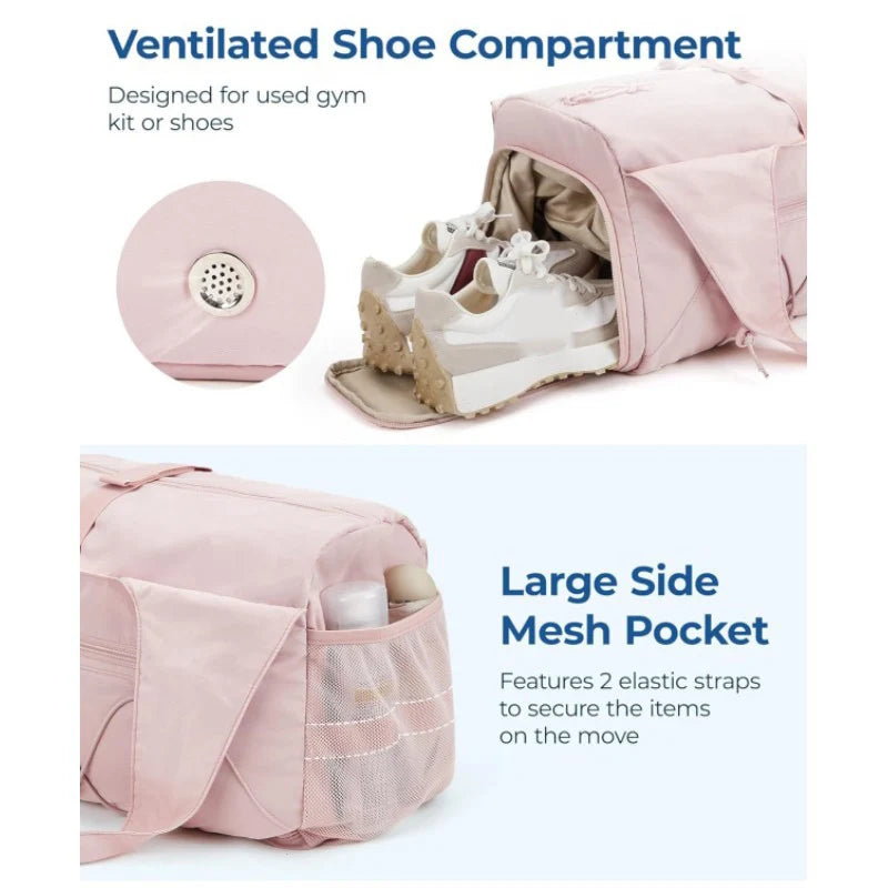 Large Capacity Women's Fitness Bag