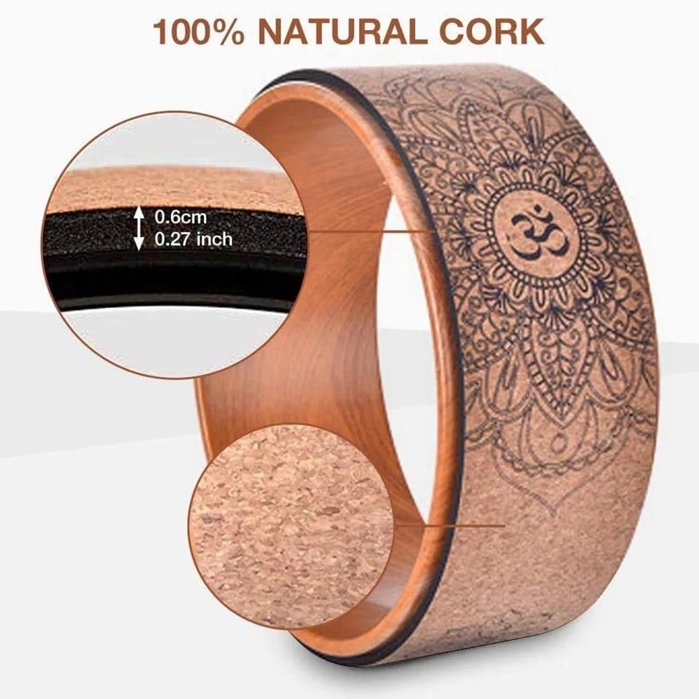 Cork Wheel for Yoga