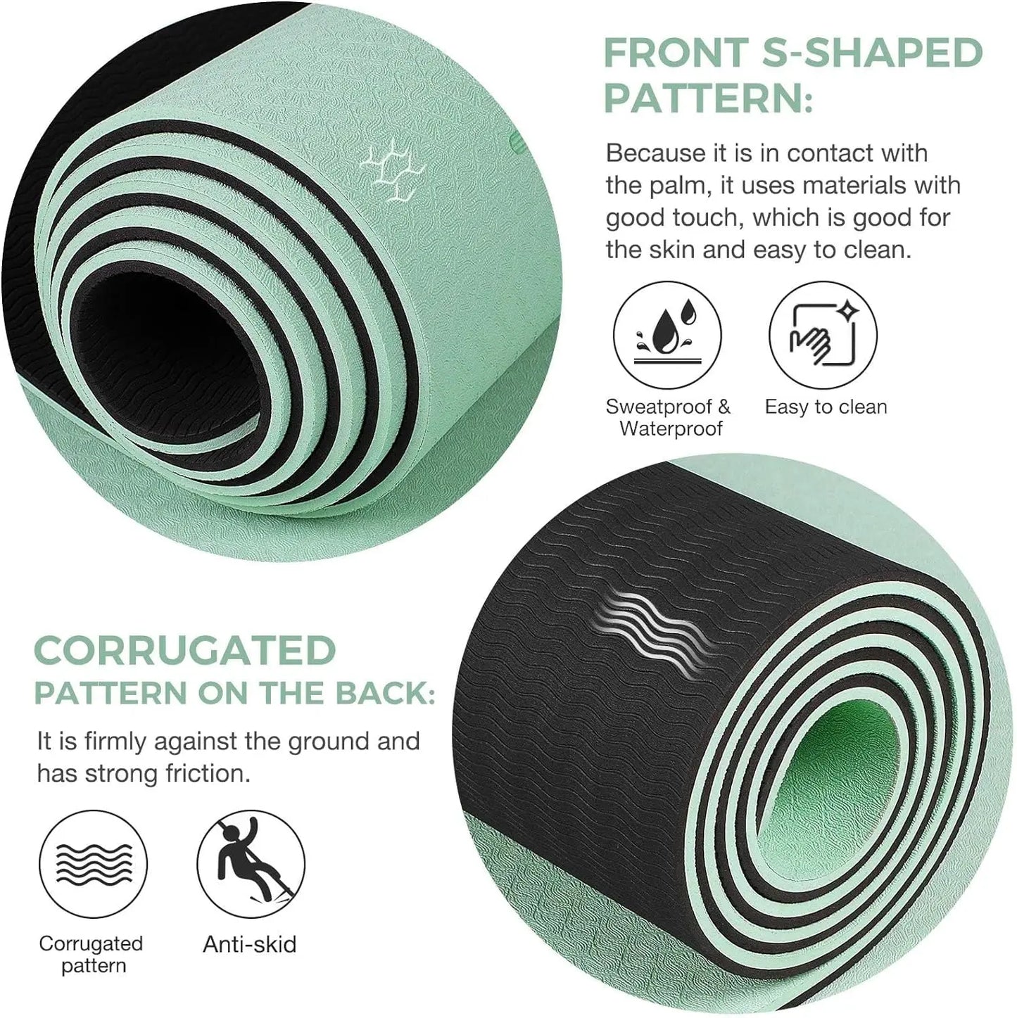 Non-slip Thick Yoga Mat
