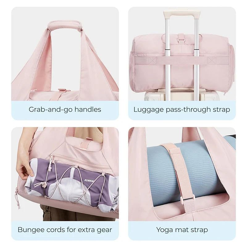 Large Capacity Women's Fitness Bag
