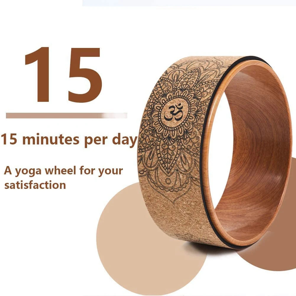 Cork Wheel for Yoga
