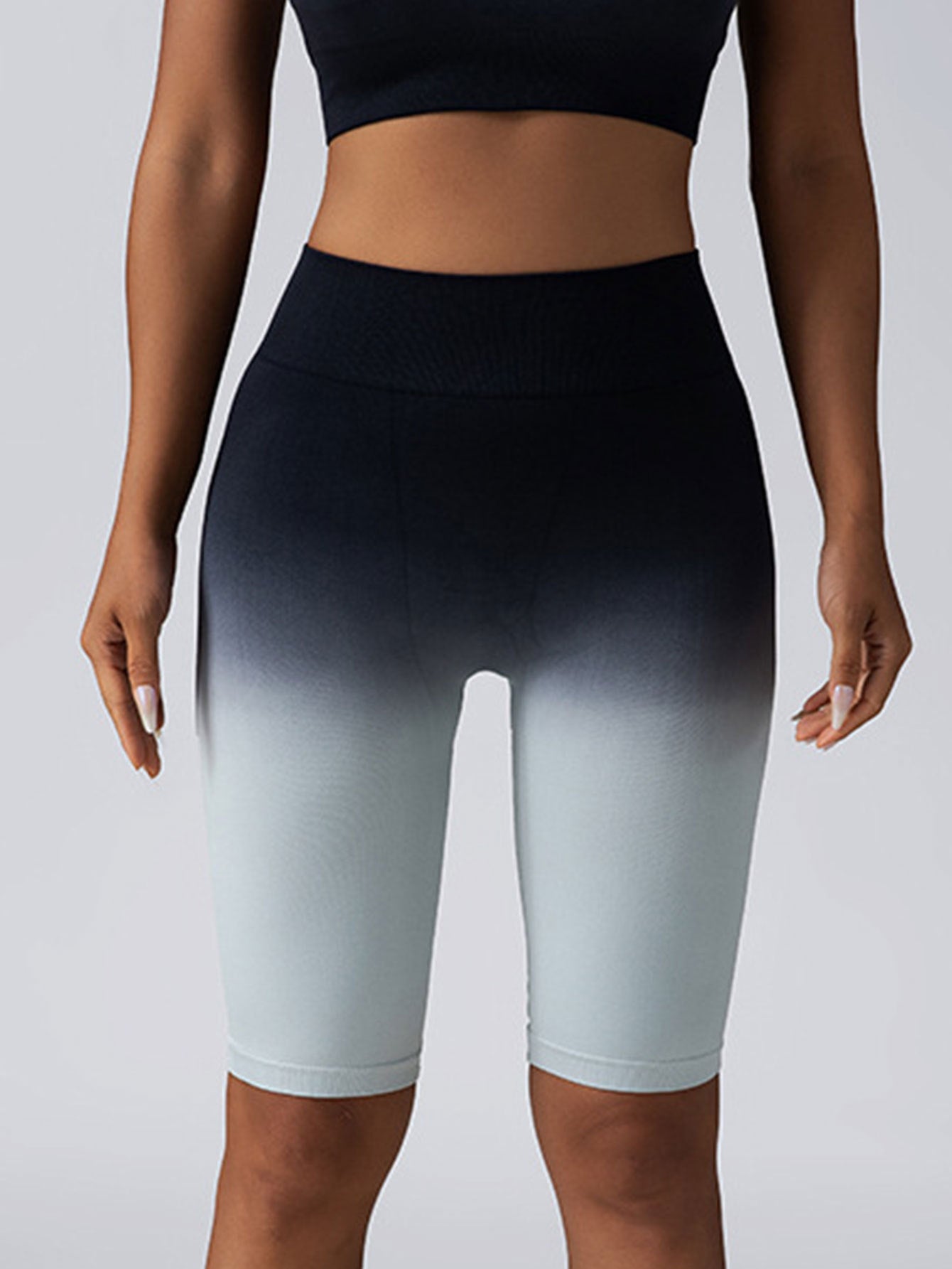 3 Pack Women Workout Shorts Scrunch Shorts Seamless High Waisted Contour Gym Yoga Biker Shorts